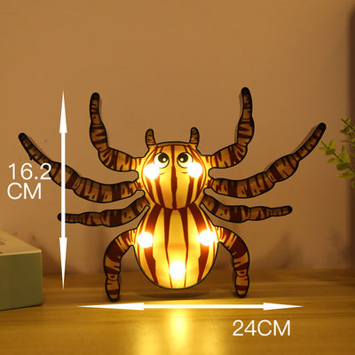 Halloween Lights Decoration LED Light Pumpkin Spider